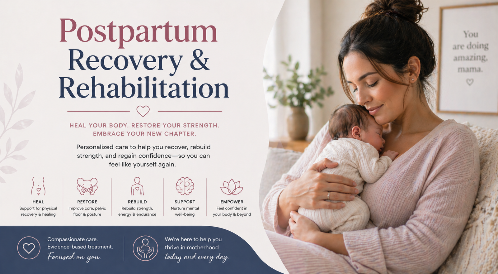 Postpartum Recovery & Rehabilitation